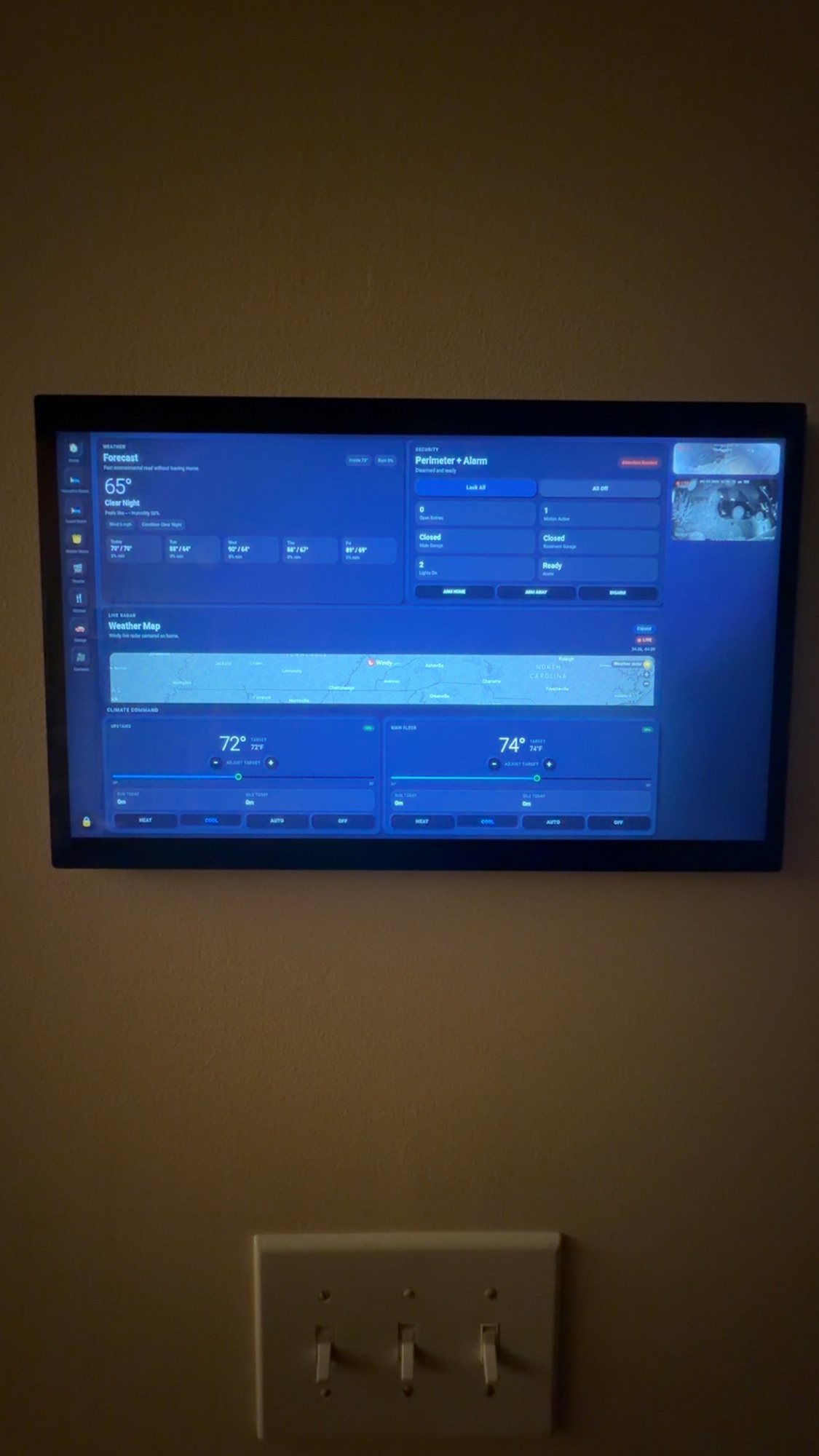 Home Assistant Wall Mounted Tablet 