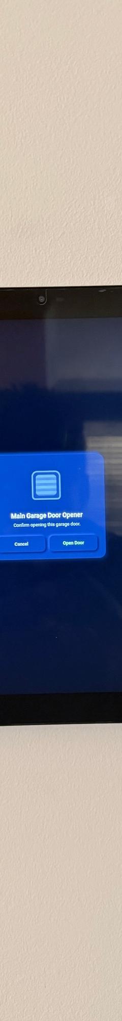 Home Assistant Wall Mounted Tablet 