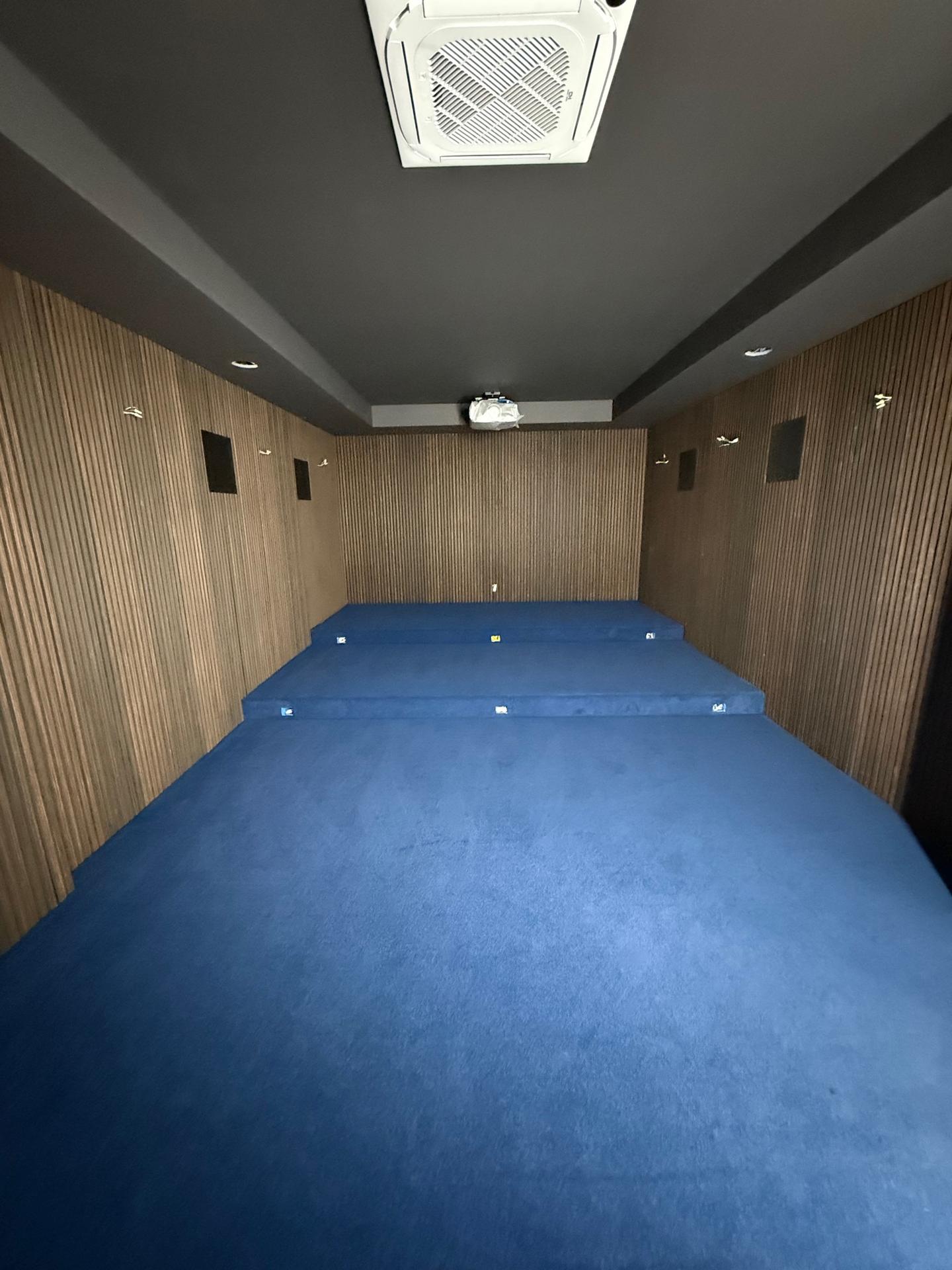 Home Theater and Slat Panels