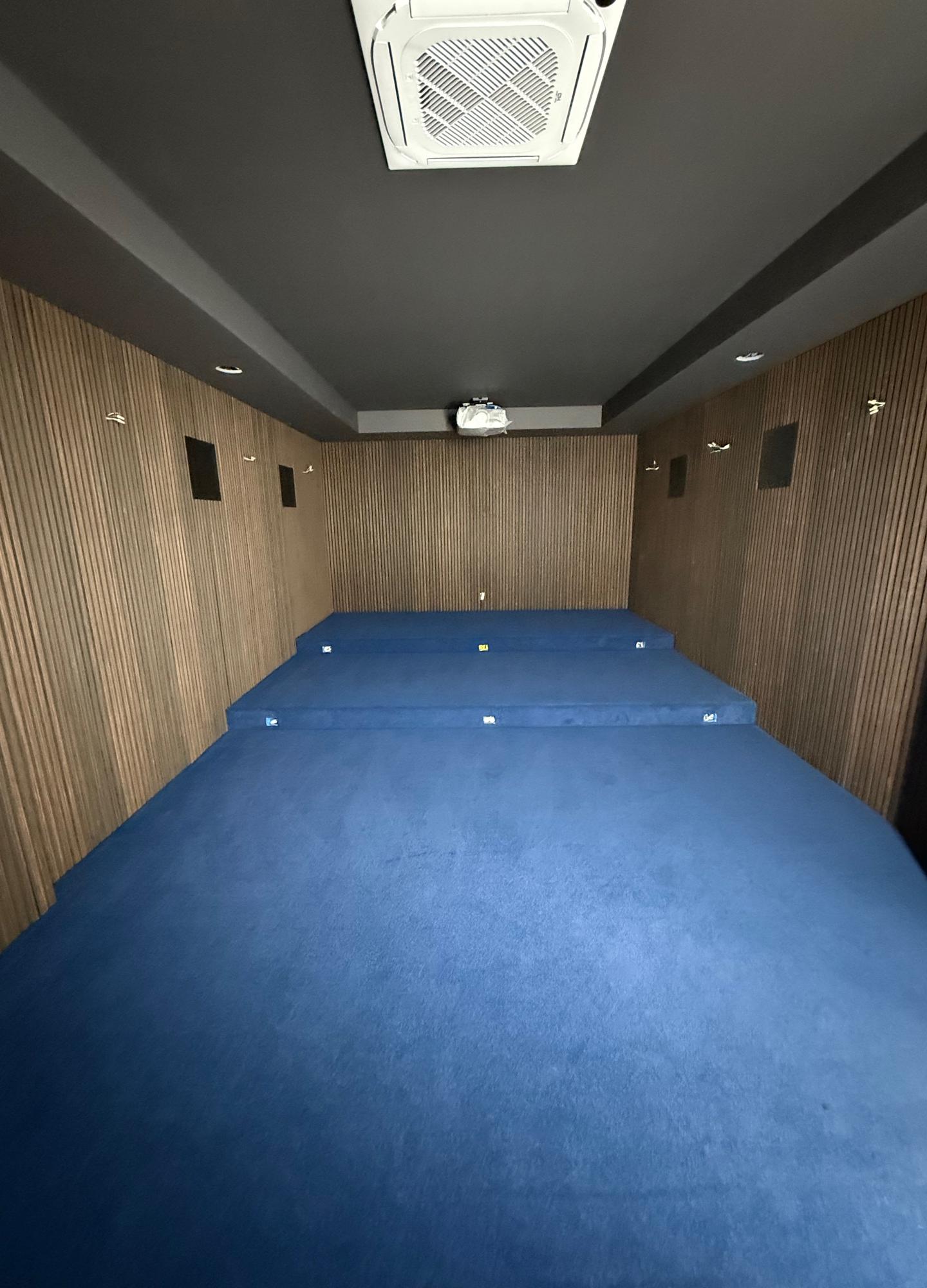 Home Theater and Slat Panels